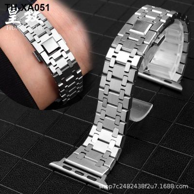 ⌚✧ (Alternative) Applicable watch strap to oak replacement stainless steel 38/42mm