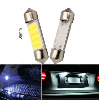 10 Pieces C10W C5W LED Bulb Festoon 31mm 36mm 39mm 41mm COB 12V White 6500K Car Interior Dome Reading Light License Trunk Lamp