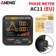 ANENG AC11 Kỹ Thuật Số Thông Minh Ổ Cắm Tester