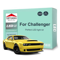 13Pcs LED ภายในหลอดไฟสำหรับ Dodge Challenger 2008-2016 2017 2018 2019 2020 2021 2022รถแผนที่โดม Trunk โคมไฟ Canbus