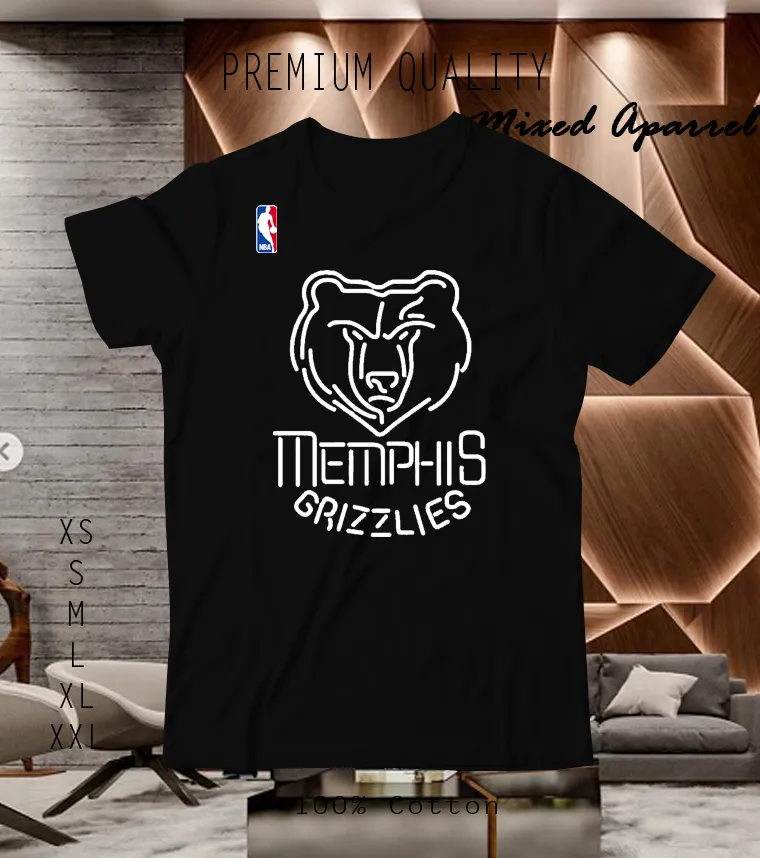 Adidas Memphis Grizzlies NBA Shirt - High-Quality Printed Brand