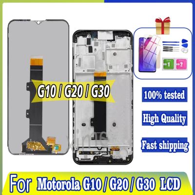 6.5 Original LCD For Motorola Moto G20 XT2128-2 LCD Display Touch Screen For G10 XT2127-2 G30 XT2129-2 Digitizer Assembly Repai