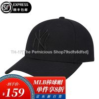 ❍ He HANHE kecantikan LA topi besbol unisex melengkung topi pasangan lelaki model NY yankee versi Korea fesyen sukan topi sulaman keras