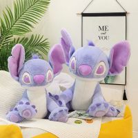 หมอนเบาะการ์ตูน MAIFU ลายการ์ตูนน่ารักๆ Hiasan Kamar รอบนอกของตุ๊กตา Stitch ทาโร่สีม่วงตะเข็บตุ๊กตาผ้ากำมะหยี่ตะเข็บของเล่นตุ๊กตาของเล่นยัดไส้