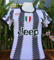 เสื้อฟุตบอลเทีมJuventusสื้อผู้หญิงเป็นเสื้ออย่างเดียวเป็นฟรีไซส์เนื้อผ้าใส่สบาย