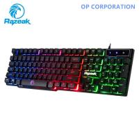 [ส่งเร็วพิเศษ!] Razeak คีย์บอร์ดเกมส์มิ่ง Backlighted Gaming keyboard รุ่น RK-8165