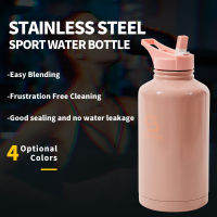 Pink ShakeSphere Hydration Jug stainless steel sport water bottle double wall Thermal Insulate 1.8L