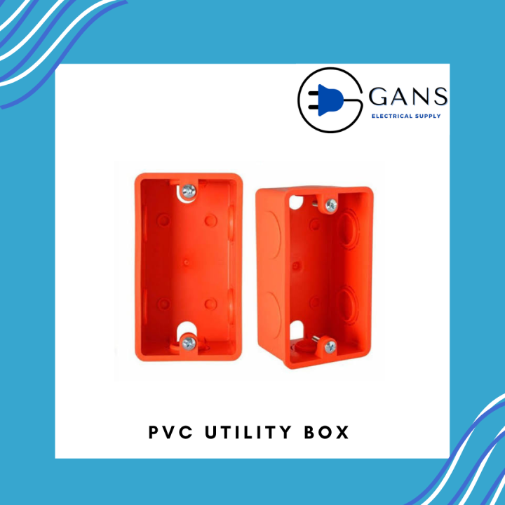 Poly Pvc Utility Box Pvc Orange Utility Box Electrical Pvc Utility Box Ggans Electrical Supply