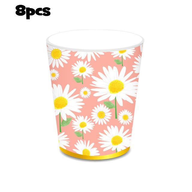 daisy-flower-party-supplies-tableware-for-white-daisies-flowers-summer-spring-wedding-birthday-baby-bridal-shower-disposable