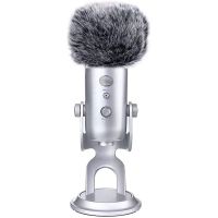 FAKE ทนทานต่อการใช้งาน กันลม โฟมสำหรับเด็ก สำหรับ Blue Yeti กรองไมโครโฟน ที่กันลมไมค์ กระจกบังลมขนสัตว์ กระจกบังลมไมโครโฟน