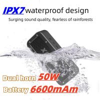 Xdobo 1983ซับวูฟเฟอร์ IPX7Waterproof ขนานบลูทูธแบบพกพากลางแจ้งเสียงกล่องเสียงสำหรับลำโพงรถ