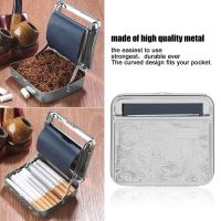 1Pcs Metal Automatic Cigarette Tobacco weed Smoking Smoke Roller Rolling Machine Box Case Tin Tobacco Roller Machine