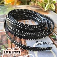 10mm ริบบิ้น สีดำ ผ้าซาติน เทป ริบบิ้น satin black ribbon for diy มีหลายขนาดให้เลือก แบ่งตัดความยาวจากม้วน 540 cm สินค้าพร้อมส่งจากไทย