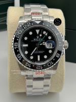 นาฬิกาข้อมือ Rolex GMT-Master ll Black  40mm.(สินค้าพร้อมกล่อง+การ์ด) (ขอดูรูปเพิ่มเติมได้ที่ช่องแชทค่ะ)