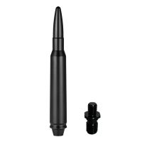 Black Short Car Bullet Antenna Universal Vehicle Antenna Mast Replacement FM/AM Car Radio Accessories For Trucks Off Road