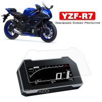 ☊ที่ดัดแปลงรถจักรยานยนต์แดชบอร์ดสำหรับยามาฮ่า R7 YZF R7แดชบอร์ด LCD TFT ปกป้องหน้าจอฟิล์มป้องกันป้องกันรอยขีดข่วน