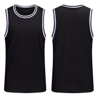 Man Training Running Sleeveless Muscle Gym Sports Tank Workout  Loose Basketball Vest Breathable Mesh Undershirt