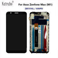 ใหม่5.5 "สำหรับ ZenFone MAX M1 ZB555KL หน้าจอ LCD TOUCH Digitizer กรอบสำหรับ asu S ZB555KL จอแสดงผล X00PD screeen