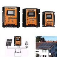 12V/24V 30A 50A 70A Solar Charge Controller Solar Panel Battery Regulator Dual USB LCD Display With User Manual