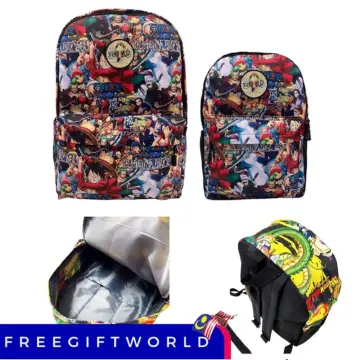 Anime One Piece Backpack Teenager School Bag Boys Shoulder Mochila Travel  bag