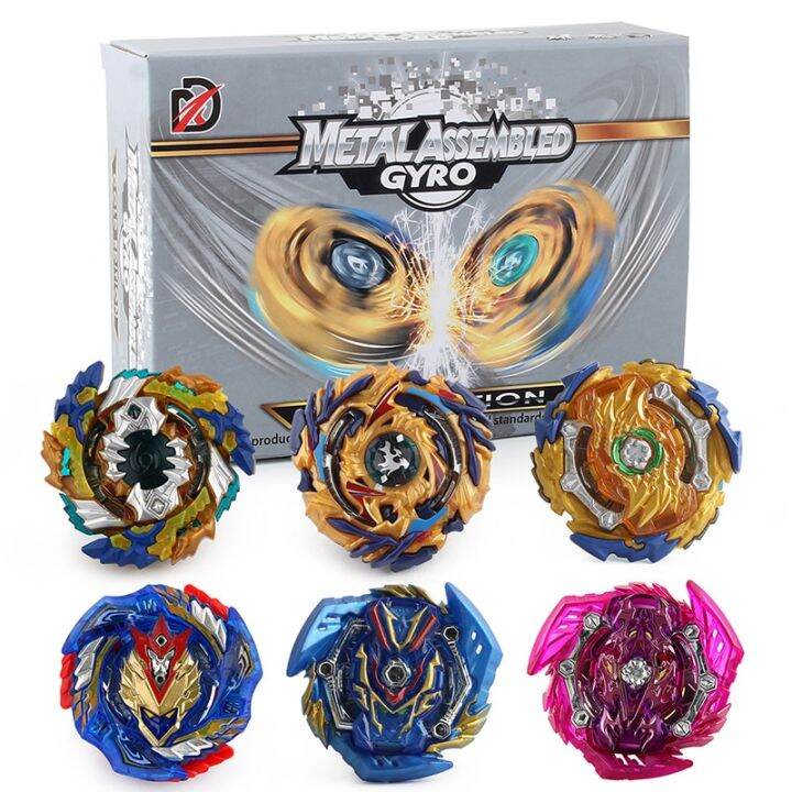 12ชิ้น-beyblade-ระเบิดของเล่นไจโรส่วนประกอบอัลลอยการต่อสู้กีฬา-gyro-สองทาง-laher-ชุดระเบิดกระชาก-gt