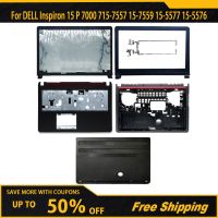 2023สำหรับ DELL Inspiron 15 P 7000 715-7557 15-7559 15-5577 15-5576อะไหล่ปกหลัง LCD/ที่วางฝ่ามือเคสด้านล่าง/บานพับ