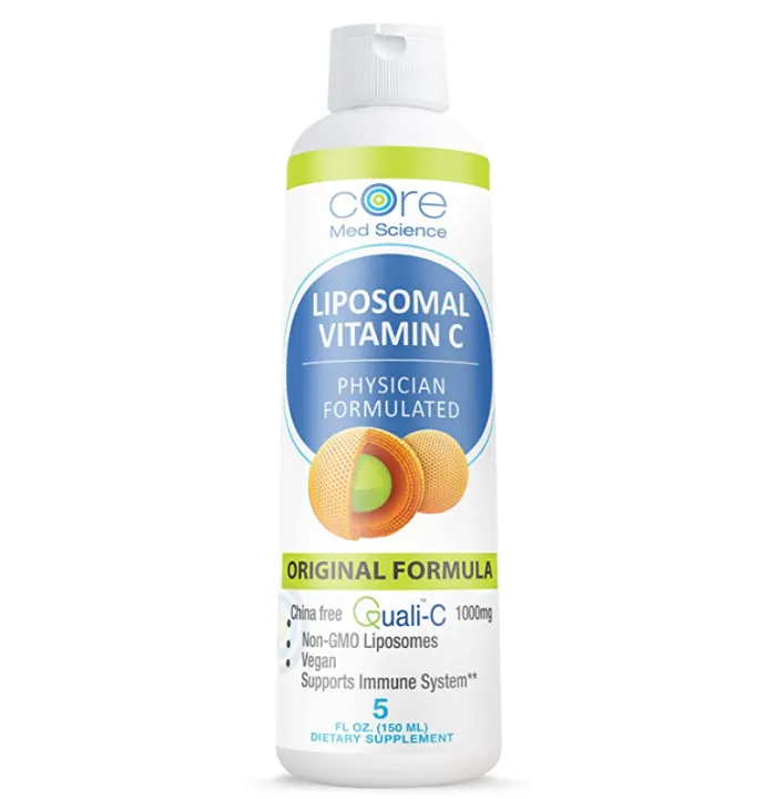 Core Med Liposomal Vitamin C 1000 mg Liquid 150ml Formed LIPOSOMES Original Formula Quali