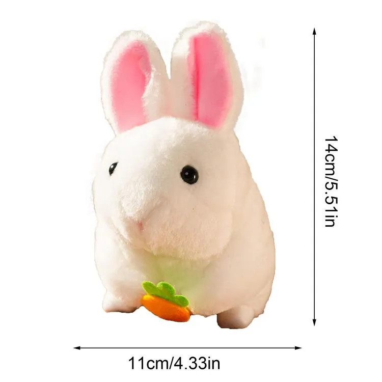 Wind Up Toys Animals Clockwork Cartoon Wagging Tail Rabbit Hamster ...