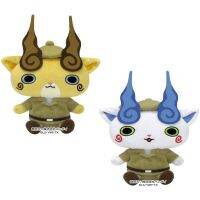 Komasan ผ้าพลัฌ13ซม. สำหรับตุ๊กตาเด็กหญิงเด็กชายเด็กๆยัดนุ่นรูปตัวการ์ตูน Yo-Kai ใหม่ขนาด13ซม. สำหรับของเล่นเด็กของขวัญตุ๊กตา