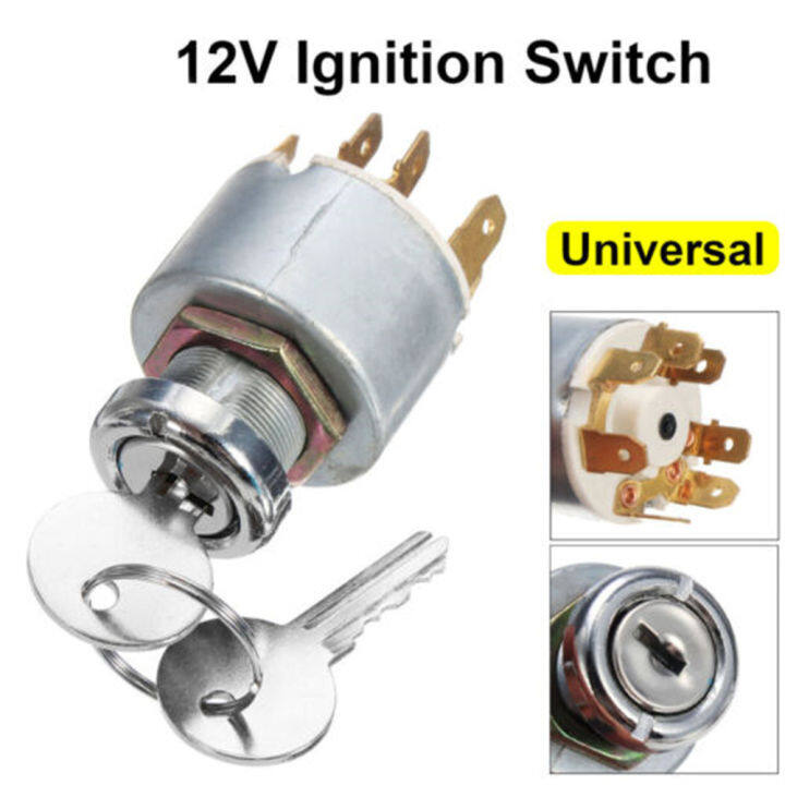 12v-4-boat-lock-keys-for-spb501-car-cylinder-switch-position-ignition-switch-switch-keys-cylinder-switch