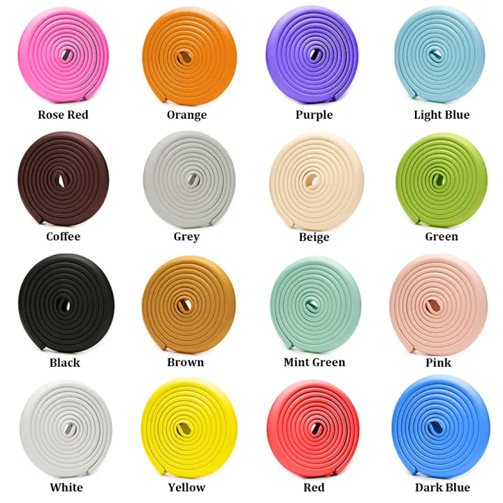 【Ready Stock】Kindergarten Collision Cushion Foam Bumper Home Desk Corner Protector Guard Strip Table Edge Baby Safety