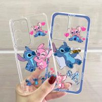 Nancy Electron】 Lilo Stitch ดิสนีย์น่ารักสำหรับ Samsung,A52 A53 A54 A13 A12 A32 A71 A33 A73 A72 A51 A23 A21S เคสโทรศัพท์โปร่งใส5G