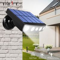 Newly  Solar Light Outdoor Motion Sensor IP8 Waterproof Garden LED Solar Lamp Spotlight For Garden Path Street Led Wall Light