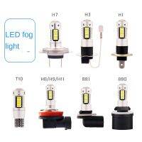 1Pcs H9 T10 H1 H3 Led H7 9005 H8 881 HB4รถ CSP12V LED หมอกไฟหน้าหลอดไฟ6000K สีขาวอัตโนมัติหมอกโคมไฟ Day Running Light