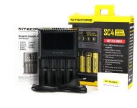 แท่นชาร์จเปล่า Nitecore SC4 ของแท้ โค้ดเช็คได้