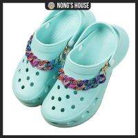 Nongs House-** พร้อมส่ง **[jibbitz] อุปกรณ์เสริมรองเท้า  สำหรับ crocs แฟชั่นสดใสและใจกว้างง่ายต่อการถอด