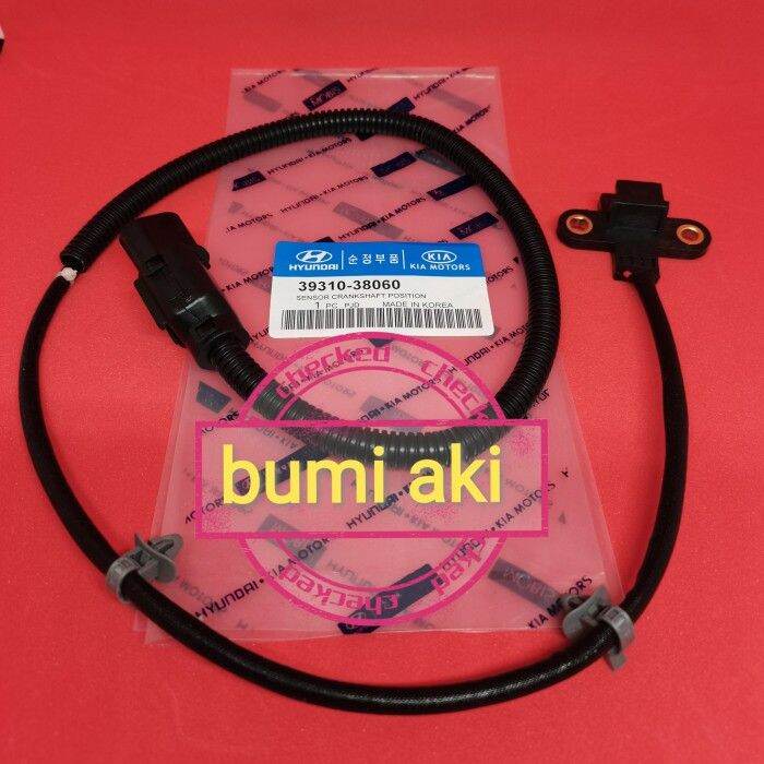 SENSOR CRANKSHAFT CKP SENSOR KER AS HYUNDAI TRAJET & SANTA FE 2400CC
