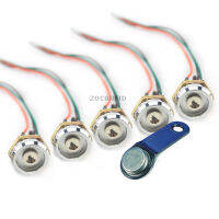 5ชิ้น/ล็อต Zinc TM Card Tag ตัวนำ IButton Probe Reader 4สายไฟ LED DS9092เซนเซอร์กุญแจ