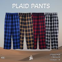 Urthe - กางเกงลายสก็อต รุ่น  THE PLAID PANTS