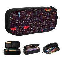 Kawaii Math Teacher Amazing World Of Mathematics Pencil Case for Boys Gilrs Custom Large Storage Pen Bag Box Stationery