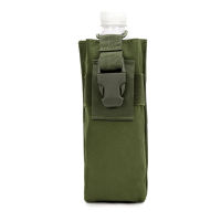 Molle Radio Pouch Tactical Water Bottle Holder Outdoor Camping Hunting Canteen Water Bag Military Holster