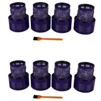 8 Pack Washable Filter Unit for Dyson V10 Sv12 Cyclone Animal Absolute Total Clean Vacuum Cleaner