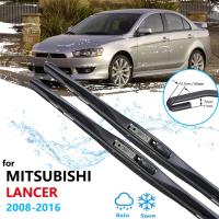 ไม้เช็ดรถเบลดสำหรับ Mitsubishi Lancer 2008 ~ 2016 Ralliart EVO X กาแลนต์ฟอร์ติส EX กระจกหน้าที่ปัดน้ำฝนอุปกรณ์เสริมรถยนต์