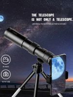 10-300X Zoom Professional Monocular Telescope HD 4K Powerful Binoculars Long RangeBAK4-Prisms Portable for Camping