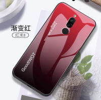 [ส่งจากไทย] Fashion Case Xiaomi Redmi8 เคส redmi8 เคสกระจกสองสี เคสเงาไล่สี ขอบนิ่ม TPU CASE สินค้าใหม่ xiaomi redmi8 Case