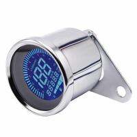 Universal Digital รถจักรยานยนต์หน้าจอ LCD Speedometer เครื่องวัดระยะทาง Techometer Fuel Gauge สำหรับ1-4กระบอกสูบ7สี Backlight