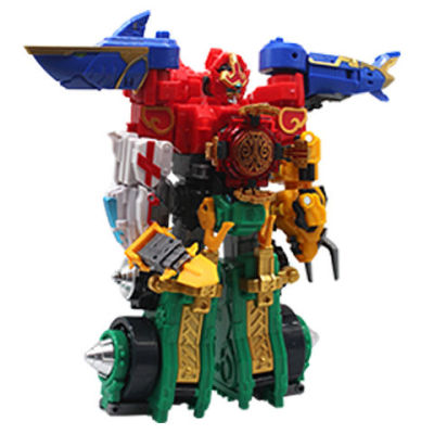 Spot parcel post Giant god war team 1 Giant God ve Strike King 2 Battle-Breaking King 3 Supergod Combination Mecha Deformation Toy Robot