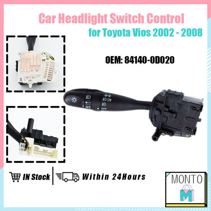 Car Headlight Switch Control 84140-0D020 Car Master Light Switch ...