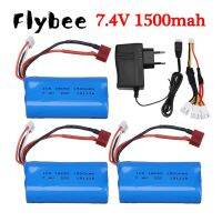 7.4V 1500mah Li-ion Battery 18650 2S for Wltoys 12427 12428 12423 12401 12402A 12403 12404 FY-03 FY01 FY02 RC Car Spare Parts USB Hubs