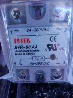 SSR-80AA Solid State Relay 80A ไฟเข้า 60-250VAC ไฟออก24-380VAC ขาย1ตัว480บาท #SolidStateRelay #โซลิดสเตด #SSR-80DA #อุปกรณ์อิเล็กทรอนิกส์ #ElectronicParts